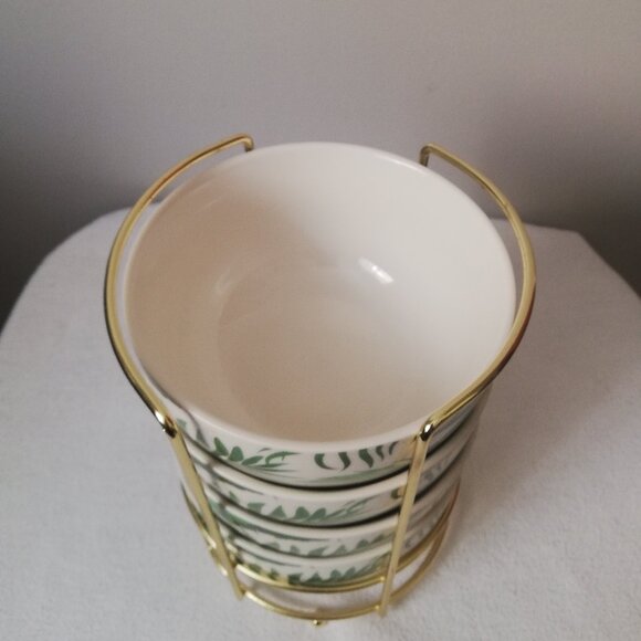 Coco + Lola Tropical Themed Cereal Dessert Soup Salad Bowls - Picture 3 of 4